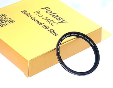 Fotasy 43mm Ultra Slim UV Protection Lens Filter Nano Coatings MRC Multi Resistant Coating Oil Water Scratch 16 Layers Multicoated 43mm UV Filter
