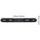 ZCZQC 14Inch Dual Camera Mount Flash Bracket 27cm106 inch Dual Camera Mount Hardware Flash Extension Bar with 2PCS 14 Screws for DSLR Camera LED Light Flash Light Microphone