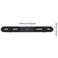 ZCZQC 14Inch Dual Camera Mount Flash Bracket 27cm106 inch Dual Camera Mount Hardware Flash Extension Bar with 2PCS 14 Screws for DSLR Camera LED Light Flash Light Microphone