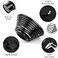 Sedremm 10 Pieces Metal StepDown Adapter Rings Kit Lens Filter Stepping Adapter Rings Set for DSLR Camera