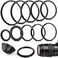Sedremm 10 Pieces Metal StepDown Adapter Rings Kit Lens Filter Stepping Adapter Rings Set for DSLR Camera