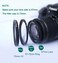 FANZR 67mm72mm Step Up Ring 67mm Lens to 72mm Filter Camera Lens Filter Adapter Ring Lens Premium Aluminum 2 Pack
