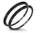 FANZR 67mm72mm Step Up Ring 67mm Lens to 72mm Filter Camera Lens Filter Adapter Ring Lens Premium Aluminum 2 Pack