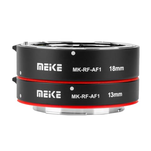 meike Meike MKRFAF1 Metal Af Full Frame Macro Extension Tube Adapter Ring Kit