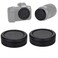 Fotasy 2 Pack JJC EOS RF Mount Body Cap RF Mount Rear Lens Cover Cap Camera Sensor Protective Body Cap Compatible with Canon EOS R Mirrorless Camera EOS R RP Ra R3 R5 R6 R7 R10