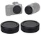 Fotasy 2 Pack JJC EOS RF Mount Body Cap RF Mount Rear Lens Cover Cap Camera Sensor Protective Body Cap Compatible with Canon EOS R Mirrorless Camera EOS R RP Ra R3 R5 R6 R7 R10