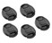 Fotasy 5 Pcs Bundle 62MM Front Lens Filter Snap On Pinch Cap 62mm Lens Cap 62 mm Protector Cover for DSLR SLR Camera Lense