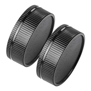 X-SweetDream Body Cap and Lens Rear Cap Cover Replacement Set for Leica RMount LR LensCameras2 Sets