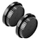 X-SweetDream Camera Body Cap and Lens Rear Cap Cover Replacement Set for Minolta MD MC Mount Cameras and Lens2 Sets