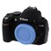 Fotodiox Blue Designer Body Cap Compatible with Nikon FMount Cameras