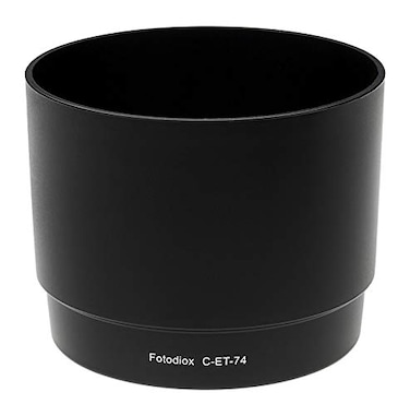 Fotodiox Lens Hood Replacement for ET74 Compatible with EF 70200mm f4L Lens