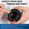 lightdow Lightdow 58MM 043x HighDefinition Wide Angle Macro Lens Attachment for Canon EOS Cameras Enhance Your Photography Creativity 58mm
