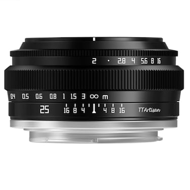 TTARTISAN TTArtisan 23mm F14 Metal Bodied Lens Compatible with Fuji X Mount Black