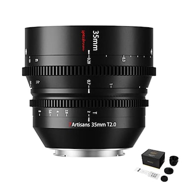 7artisans 50mm T20 Cine Lens for Sony E Mount CameraFull Frame Large Aperture Mirrorless Camera Lenses