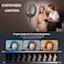 xianyanbao 18 Inch Ring Light Kit 55W6700k Dimmable LED Light Tripod Stand Remote ControllerBoxCRI95Black
