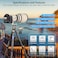 ARTCISE 40mm Lightweight Compact Carbon Fiber Tripod with 52mm Low Profile Ball Head Kit 10Layer Carbon Heavy Duty Travel Camera Stand Detachable Monopod with Stone Bag Magic Arm Phone Clip Max Load 3
