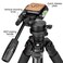 Gosky Tripod Travel Portable Tripod for Spotting scopes Binoculars camcorders or SLR Cameras Pro 61inch