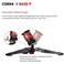 IFOOTAGE Cobra 3 BasePPortable Tabletop Mini Tripod Mount with Pedal Locking ControlQuick Release PlatformMax Load 176 lbs