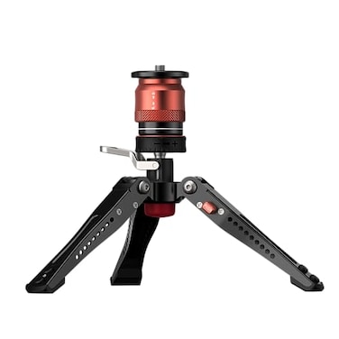 IFOOTAGE Cobra 3 BasePPortable Tabletop Mini Tripod Mount with Pedal Locking ControlQuick Release PlatformMax Load 176 lbs