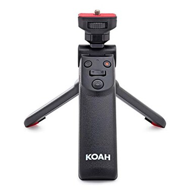 Koah Vlogging Camera Grip and Tripod for Content Creators Compatible with Sony mirrorless Alpha Series DSCRX RX100 Series and DSCHXHX Series Cameras