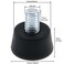 LUORNG 3pcs Antislip Rubber Tripod Feet Spike 38 Photography Accessories Black