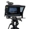Glide Gear TMP 500 Teleprompter DSLR Tablet Smartphone 12 Glass 15mm Rails Hard Case No Assembly