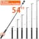 VRIG Select VRIG TP21 54inch Telescopic Selfie Stick Long with Tripod Waterproof Hand Grip with 14 Screw for Insta360 X5X4 X3X2 ACE PRO DJI Osmo Action 5Pro43Pocket 3GoPro Hero 13 12 11 10 9