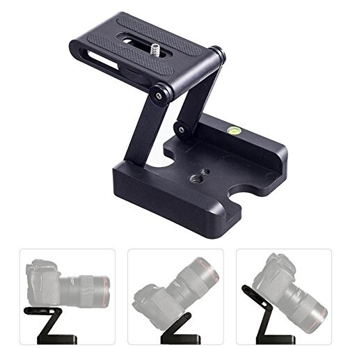 walway Walway Folding Z Flex Tilt Tripod Head Quick Release Plate Stand Holder