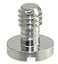 Desmond 20 x 14 Stainless Steel Flat Head Screw for CameraTripodQR Plate