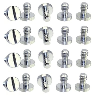 Desmond 20 x 14 Stainless Steel Flat Head Screw for CameraTripodQR Plate