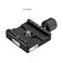 Andoer QR50 Quick Release Plate Clamp Adapter with Builtin Bubble Level for Arca Swiss RRS Wimberley Tripod Ball Head