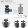 ARTCISE Mini CNC Machining Tripod Ball Head Portable Aluminum Alloy 360 Rotating Head for Phone Light Camera Max Load 66lbs3kg