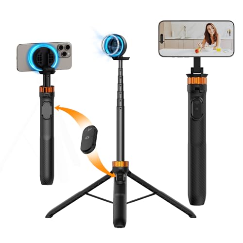 K&F Concept K&F Concept 63 Magnetic Selfie Stick Tripod Lightweight Cellphone Stand With Wireless Remote