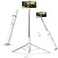 TELESIN 70 Phone Tripod Stand GravityActivated AutoOpen Selfie Stick Extendable Cell Phone Stand with Magnetic Bluetooth Remote 360 Adjustable Travel Phone Tripod for iPhoneAndroid