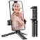 Anozer Mini Tripod with Universal Phone Holder Cold Shoe Lightweight Phone Stand Camera Tripod Compatible with iPhone 14 Pro Max14 Pro GoPro Webcam Mini Projector