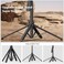 DMYWB Auto Face Tracking Selfie Stick Tripod for iPhone with Light 360 Rotation 63 Phone Camera Tripod Stand Follows Your Movement with Remote for Content Creator Vlog Live Stream Video Recording