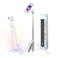 KraftGeek 66 Magnetic Phone Tripod for iPhone MagSafe Automatic Selfie Stick with Remote Portable Tripod Stand for Video Recording Travel Vlogging White