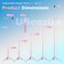 UBeesize 88 Flexible Phone Tripod with 1495 Gooseneck Remote and Phone Holder Overhead Cell Phone StandSelfie Stick for Video Recording Compatible with iPhone Android Phone Camera Pink