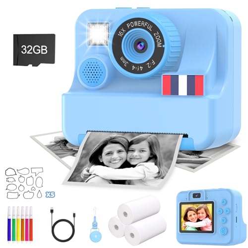 yosfeng Yosfeng Instant Print Camera For Kids 32GB