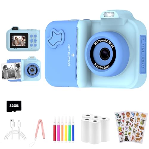 misirun Misirun Kids Camera Instant Print 32GB