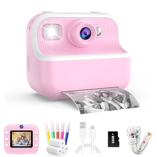 tozdto Tozdto Kids Camera Instant Print 32GB