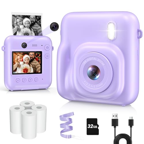 آسونيدا Aasonida Kids Camera Instant Print Duallens 32GB