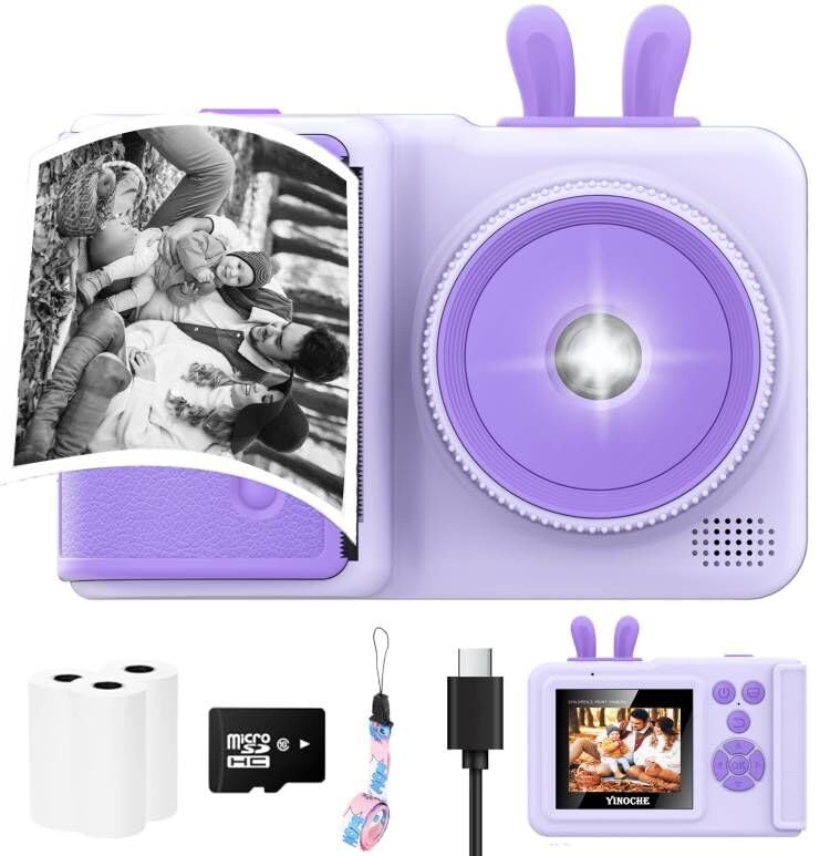 yinoche Yinoche Kids Camera Instant Print
