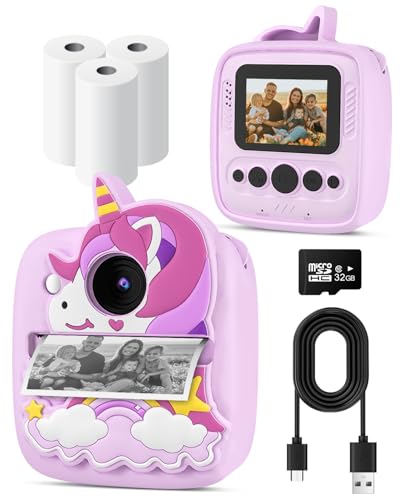 ytetcn Ytetcn Instant Print Camera For Kids 32GB