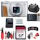 Canon PowerShot SX740 HS Digital Camera Silver 2956C001 64GB Memory Card Card Reader Deluxe Soft Bag Flex Tripod Hand Strap Memory Wallet Cleaning Kit