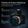 Minolta Pro Shot 16MP HD Digital Camera 53x Optical Zoom 1080p Full HD Video Optical Stabilization 3inch LCD Panorama HDR Face Detection Smart Modes 16GB Card Black