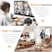 Saneen Digital Camera 4k Cameras for Photography 64MP WiFi Touch Screen Vlogging Camera with Flash 32GB Card Lens Hood3000mAH Battery Front and Rear CamerasHot Shoe Interface Beginner