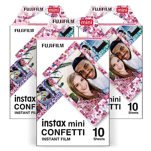 fujifilm Fujifilm Instax Confetti Mini Film 3 Pack 10 EXPOSURES
