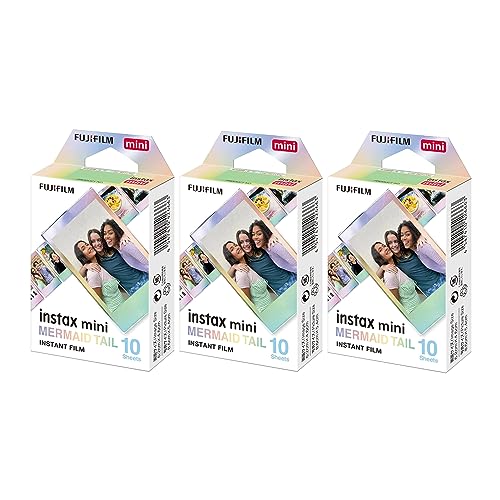 fujifilm Fujifilm Instax Mini Mermaid Tail Film Glitter Styles 10 EXPOSURES