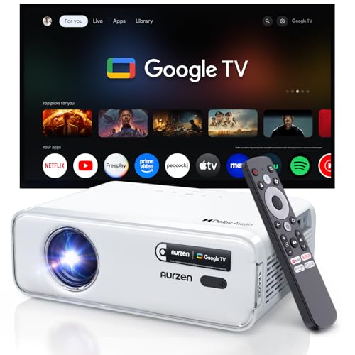 أورزين Aurzen Eazze D1g 4k Supported Google Tv Projector